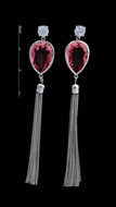 Show details for Exquisite Tassels Platinum Plated Drop & Dangle Show details for Exquisite Tassels Platinum Plated Drop & Dangle
