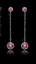 Show details for Cost Worthy Red Zine-Alloy Drop & Dangle