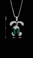 Show details for Customized Single Stone Platinum Plated Collar 16 OR 18 Inches Show details for Customized Single Stone Platinum Plated Collar 16 OR 18 Inches
