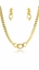 Show details for Well Produced Gold Plated Classic 2 Pieces Jewelry Sets
