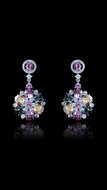 Picture of Customized Designs Colourful Swarovski Element Drop & Dangle