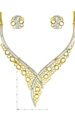 Picture of Romantic  Gold Plated Hollow Out 2 Pieces Jewelry Sets