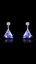 Show details for Premium Platinum Plated Swarovski Element Drop & Dangle