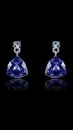 Picture of Brand New Platinum Plated Zinc-Alloy Drop & Dangle