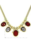 Picture of Fair Glass Gold Plated 2 Pieces Jewelry Sets