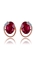Show details for Simple And Elegant Crystal Dark Blue Stud