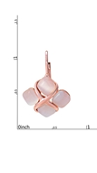 Picture of Shinning Rose Gold Plated Concise Drop & Dangle