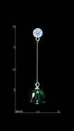 Picture of Unique Design Zinc-Alloy Platinum Plated Drop & Dangle