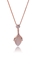 Show details for Cultured Rose Gold Plated Opal (Imitation) 2 Pieces Jewelry Sets