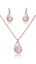 Show details for Top-A Small Opal (Imitation) 2 Pieces Jewelry Sets