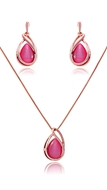 Picture of Promotion Opal (Imitation) Small 2 Pieces Jewelry Sets