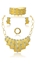 Show details for Delicately Designed Dubai Style Gold Plated 4 Pieces Jewelry Sets