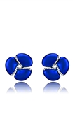 Picture of Charming Floral Zinc-Alloy Stud 