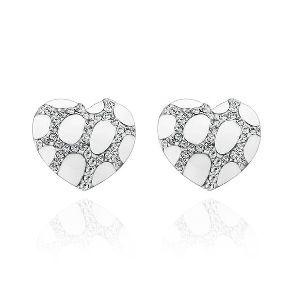 Picture of The Finest Gunmetel Plated Rhinestone Stud 