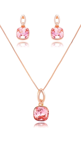 Picture of Original Design Classic Rose Gold Plated 2 Pieces Jewelry Sets