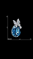 Picture of Cute Designed Swarovski Element Zinc-Alloy Stud 