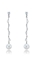 Show details for Magnificent Venetian Pearl Platinum Plated Drop & Dangle