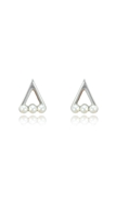 Picture of Novel Style Zinc-Alloy Venetian Pearl Stud 