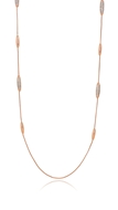 Picture of Cost Worthy Brass Rose Gold Plated Long Chain>20 Inches