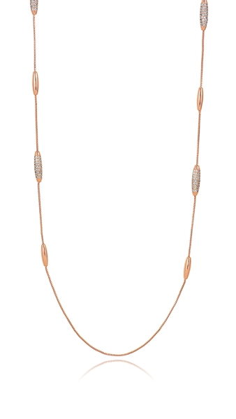 Picture of Cost Worthy Brass Rose Gold Plated Long Chain>20 Inches