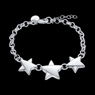 Picture of Cute Designed Platinum Plated Bracelets