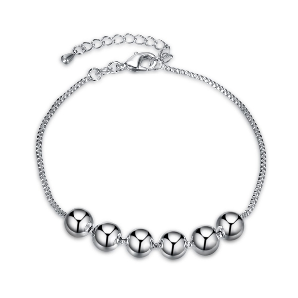 Picture of Attractive Platinum Plated Bracelets