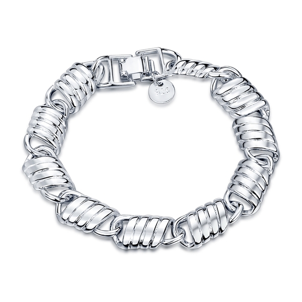 Picture of Sparkling Platinum Plated Bracelets