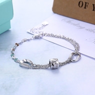 Picture of Simple And Elegant Platinum Plated Bracelets