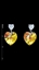 Show details for Attractive Heart & Love Valentine's Day Stud 