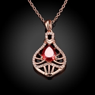 Picture of Simple And Elegant Platinum Plated Necklaces & Pendants