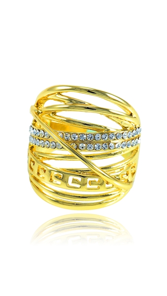 Picture of Attractive Gold Plated Concise Fashion Rings