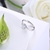 Picture of Cheap Platinum Plated White Fashion Rings