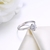 Picture of Trendy Design White Platinum Plated Fashion Rings