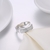 Picture of Delicate Platinum Plated Fashion Rings