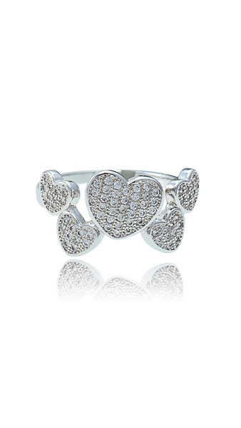 Picture of Gorgeous And Beautiful Cubic Zirconia Brass Fashion Rings