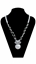Show details for Believable Cubic Zirconia Platinum Plated Long Chain>20 Inches