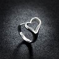 Picture of Trendy Design White Platinum Plated Fashion Rings