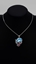 Show details for Mainstream Of  Sea Blue Platinum Plated Necklaces