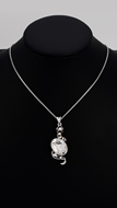 Picture of Top-A Platinum Plated Swarovski Element Necklaces