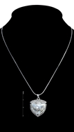 Show details for Three-Dimensional Platinum Plated Swarovski Element Collar 16 OR 18 Inches Show details for Three-Dimensional Platinum Plated Swarovski Element Collar 16 OR 18 Inches