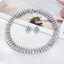 Show details for Copper Brass Wedding Necklace And Earring Sets 1JJ050889S