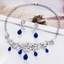 Show details for  Big Cubic Zirconia Necklace And Earring Sets 1JJ050931S