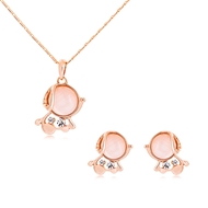 Picture of Casual Zinc Alloy Necklace And Earring Sets 2YJ053525S