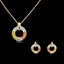 Show details for Zinc Alloy Dubai Necklace And Earring Sets 2YJ053549S