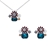 Picture of Classic Flowers & Plants Necklace And Earring Sets 2YJ053594S