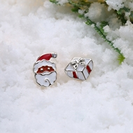 Picture of Zinc Alloy Enamel Stud Earrings 3LK053830E