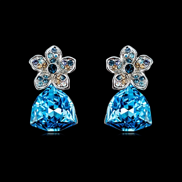 Picture of Cute Swarovski Element Stud Earrings 2BL054192E