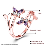 Picture of Reasonably Priced Rose Gold Plated Small Fashion Ring with Low Cost