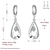 Picture of Reasonably Priced Platinum Plated Copper or Brass Dangle Earrings from Reliable Manufacturer