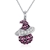 Picture of 16 Inch Platinum Plated Pendant Necklace with Full Guarantee